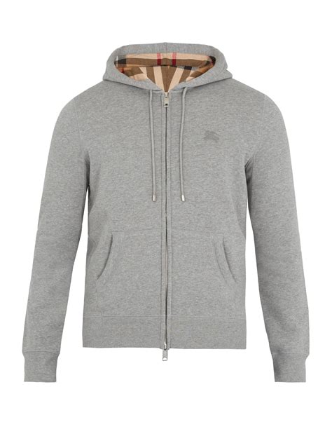 burberry grauer zipper|Burberry half zip hoodie.